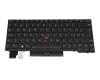 5N20V43203 original Lenovo clavier CH (suisse) noir/noir avec rétro-éclairage et mouse stick