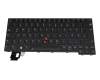 5N21D67982 original Lenovo clavier DE (allemand) noir/noir avec rétro-éclairage et mouse stick