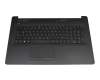 6037B0146604 original HP clavier incl. topcase DE (allemand) noir/noir (PTP/DVD)