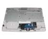 6070B1308113 HP clavier incl. topcase DE (allemand) argent/argent (DVD)