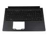 71NFJ5BO013 original Compal clavier incl. topcase CH (suisse) noir/noir