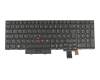 8AP006N original Lenovo clavier DE (allemand) noir/noir avec rétro-éclairage et mouse stick