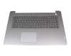 8SSN20W65035C1WJ1BL0DPA original Lenovo clavier incl. topcase DE (allemand) gris/gris