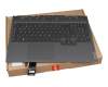 8SST60R45354 original Lenovo clavier incl. topcase DE (allemand) noir/gris avec rétro-éclairage