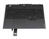 8SST60R45354 original Lenovo clavier incl. topcase DE (allemand) noir/gris avec rétro-éclairage