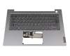 8SST60X63475 original Lenovo clavier incl. topcase DE (allemand) gris/argent