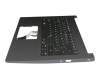 92704EA8K202 original Acer clavier incl. topcase DE (allemand) noir/noir