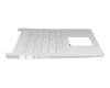 AE0P1G004 original Primax clavier incl. topcase DE (allemand) blanc/blanc