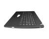 AEZ8IG02110 original Acer clavier incl. topcase DE (allemand) noir/noir