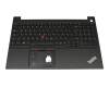 AM1D6000A00 original Lenovo clavier incl. topcase DE (allemand) noir/noir avec rétro-éclairage et mouse stick