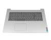 AM1JX000 original Lenovo clavier incl. topcase DE (allemand) gris/argent