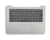 AM1YS000200 original Lenovo clavier incl. topcase DE (allemand) gris/argent