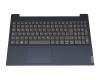 AM2GC000400 original Lenovo clavier incl. topcase DE (allemand) gris/bleu