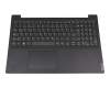 AP1RU000200 original Lenovo clavier incl. topcase DE (allemand) gris foncé/gris