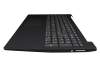 AP1RU000200 original Lenovo clavier incl. topcase DE (allemand) gris foncé/gris