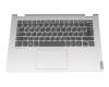 AP2GA000A10 original Lenovo clavier incl. topcase DE (allemand) gris/argent (sans rétroéclairage)