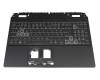 AP3SY000710-HA25 original Acer clavier incl. topcase DE (allemand) noir/noir avec rétro-éclairage (4060/4070)