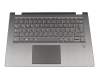 BFG10234001 original Lenovo clavier incl. topcase DE (allemand) gris/gris avec rétro-éclairage