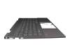 BJSWDA0M2F5A3B original HP clavier incl. topcase DE (allemand) noir/noir avec rétro-éclairage (Nightfall Black)