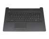 C2105000138602 original HP clavier incl. topcase DE (allemand) noir/noir (PTP/sans DVD)