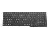 CP670826-01 original Fujitsu clavier DE (allemand) noir/noir abattue avec mouse stick