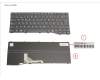 Fujitsu CP825784-XX KEYBOARD BLACK SPAIN WIN11