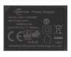 Chargeur 24 watts EU wallplug petit original pour Lenovo Tab M10 FHD Plus (TB-X606FA)