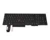 Clavier CH (suisse) noir/noir avec mouse stick original pour Lenovo ThinkPad E590 (20NB/20NC)