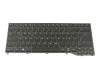 Clavier DE (allemand) noir/noir abattue original pour Fujitsu LifeBook E449