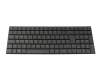 Clavier DE (allemand) noir/noir avec rétro-éclairage original pour Medion Erazer X17803 (GK7CP0S)