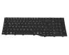 Clavier DE (allemand) noir/noir original pour Fujitsu Celsius H7613