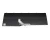 Clavier DE (allemand) noir/noir original pour Fujitsu LifeBook E5513