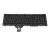 Clavier DE (allemand) noir original pour Dell Precision 15 (3550)