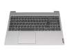 Clavier incl. topcase DE (allemand) gris/argent original pour Lenovo IdeaPad S340-15IIL (81WL)