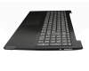 Clavier incl. topcase DE (allemand) gris/noir original pour Lenovo IdeaPad S145-15API (81V7)