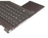 Clavier incl. topcase DE (allemand) noir/gris avec rétro-éclairage original pour HP Envy x360 13-ag0500