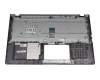 Clavier incl. topcase DE (allemand) noir/gris original pour Asus VivoBook 15 F509UA