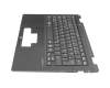 Clavier incl. topcase DE (allemand) noir/noir original pour Emdoor NT16H