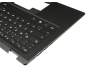 Clavier incl. topcase DE (allemand) noir/noir original pour Emdoor YS13G