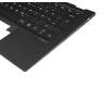 Clavier incl. topcase DE (allemand) noir/noir original pour Medion Akoya E3221 (YS13G)