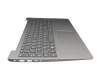 Clavier incl. topcase FR (français) gris/argent original pour Lenovo IdeaPad 330S-15AST (81F9)