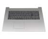 DG721-HDD-FFC original Lenovo clavier incl. topcase FR (français) gris/argent avec rétro-éclairage (Platinum Grey)