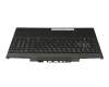 DZC46G3DTA original HP clavier incl. topcase DE (allemand) noir/noir avec rétro-éclairage