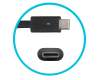 Dell Inspiron 14 (7490) original Chargeur USB-C 100 watts arrondie Plus