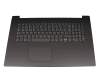 EC13R000100 original Lenovo clavier incl. topcase DE (allemand) gris/gris avec rétro-éclairage