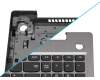 EC1JV000200 original Lenovo clavier incl. topcase DE (allemand) gris/argent Empreinte digitale