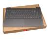 ET1K7000200 original Lenovo clavier incl. topcase DE (allemand) gris/gris avec rétro-éclairage