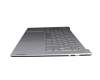 ET2LQ000210XYD original Lenovo clavier incl. topcase DE (allemand) gris/gris avec rétro-éclairage