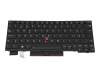 FU5370BL2 original Lenovo clavier CH (suisse) noir/noir avec rétro-éclairage et mouse stick