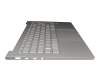 FYG80_FPR_FFC original Lenovo clavier incl. topcase DE (allemand) argent/argent avec rétro-éclairage